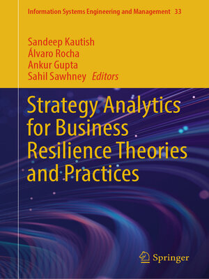 cover image of Strategy Analytics for Business Resilience Theories and Practices